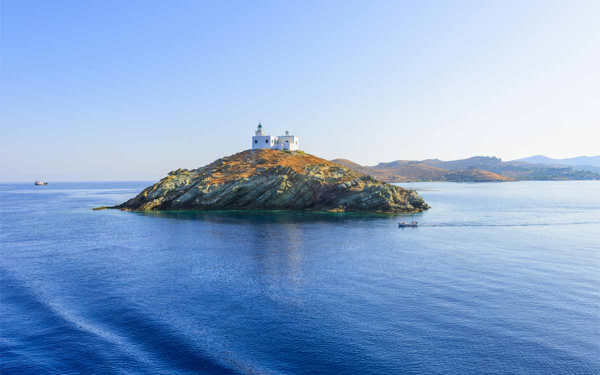 Main top decorational image for Kythnos to Kea Ferry ferries page