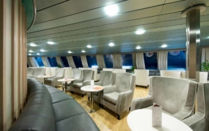 Fast Ferries Andros Interior seating.