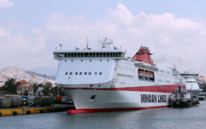 Minoan Lines στο λιμάνι του Πειραιά