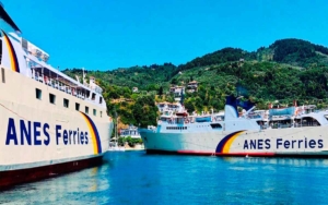 Symi Anes Ferries at port
