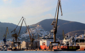 The shipyard of Syros (Neorio)