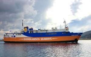Dodekanisos Seaways Panagia Skiadeni at sea