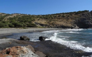 One of the beaches in Agios Efstratios 