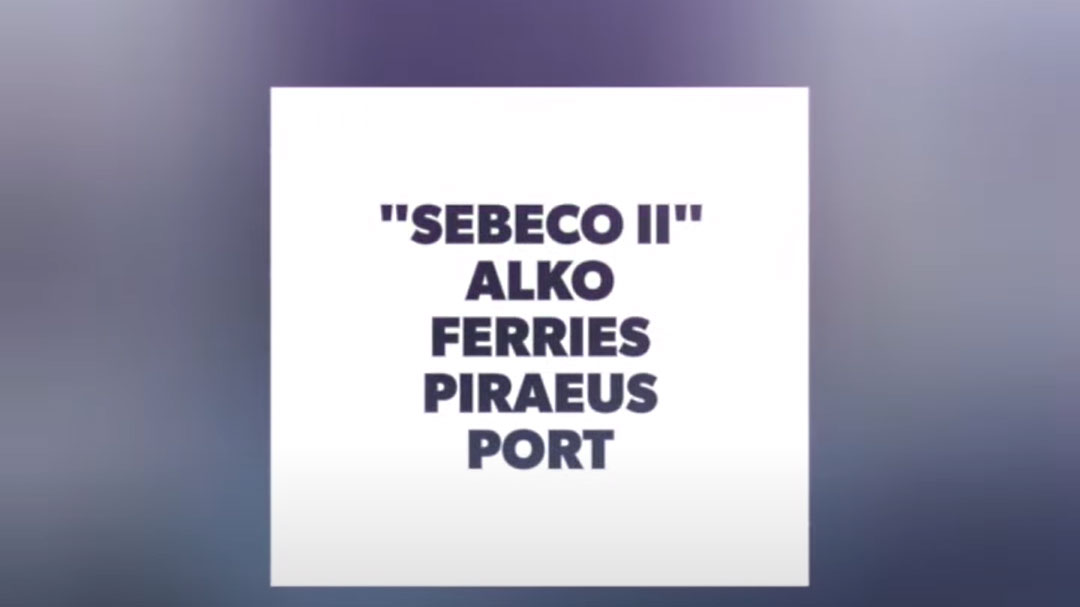 Video presentation for Alko Ferries