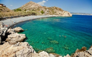 One of the beaches in Chios