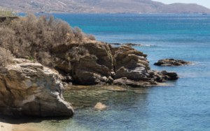 Karystos beach in Evia