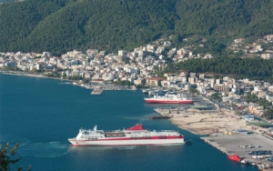The port of Igoumenitsa