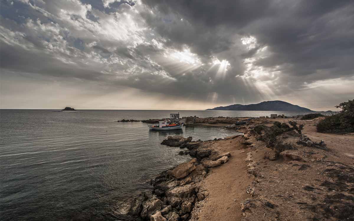 Main top decorational image for Diafani (Karpathos) to Kasos Ferry ferries page