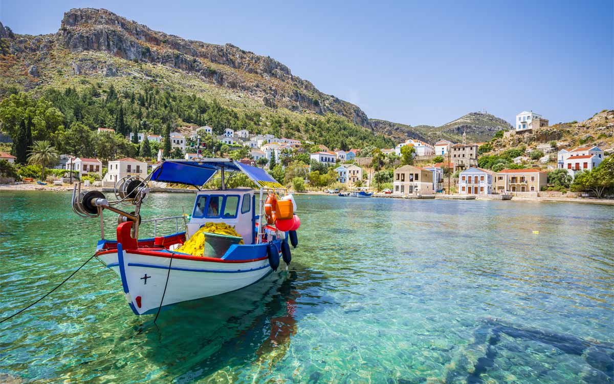 Main top decorational image for Lipsi to Kastellorizo Ferry ferries page