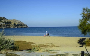  A beach in Lemnos