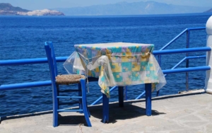 Taverna in Nisyros near the sea