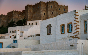 The castle in Patmos