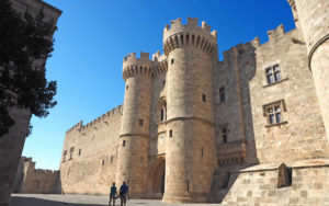 The castle of Rhodes