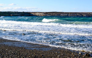 One of the beaches in Sitia, Crete