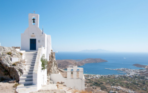 A small church in Serifos