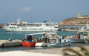 Skopelitis in the port of Naxos