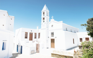 One of churches of Tinos