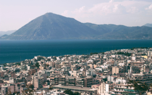 The town of Patras, Greece