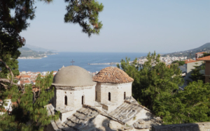Ai Giannakis church at Vathy village, Samos