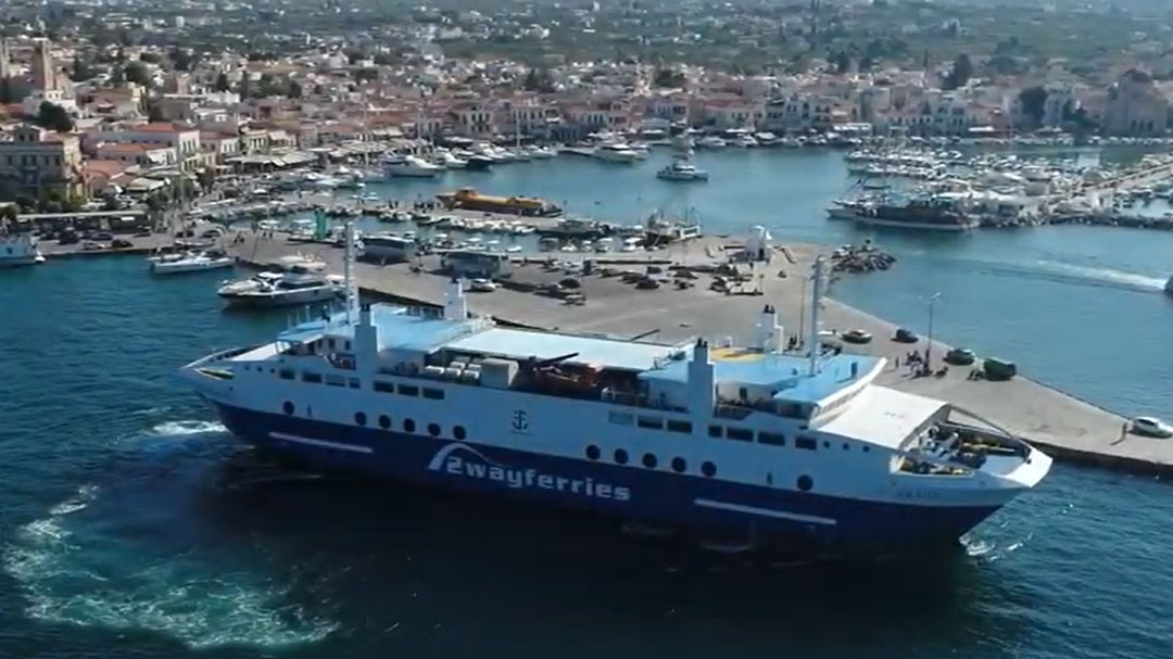 Video presentation for Saronic Ferries
