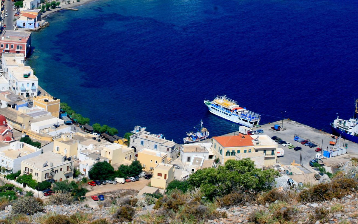 Agia Marina (Leros) port
