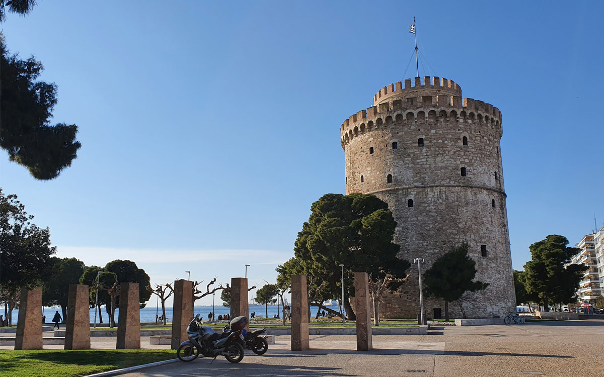 Ο λευκός ο πύργος στην Θεσσαλονίκη