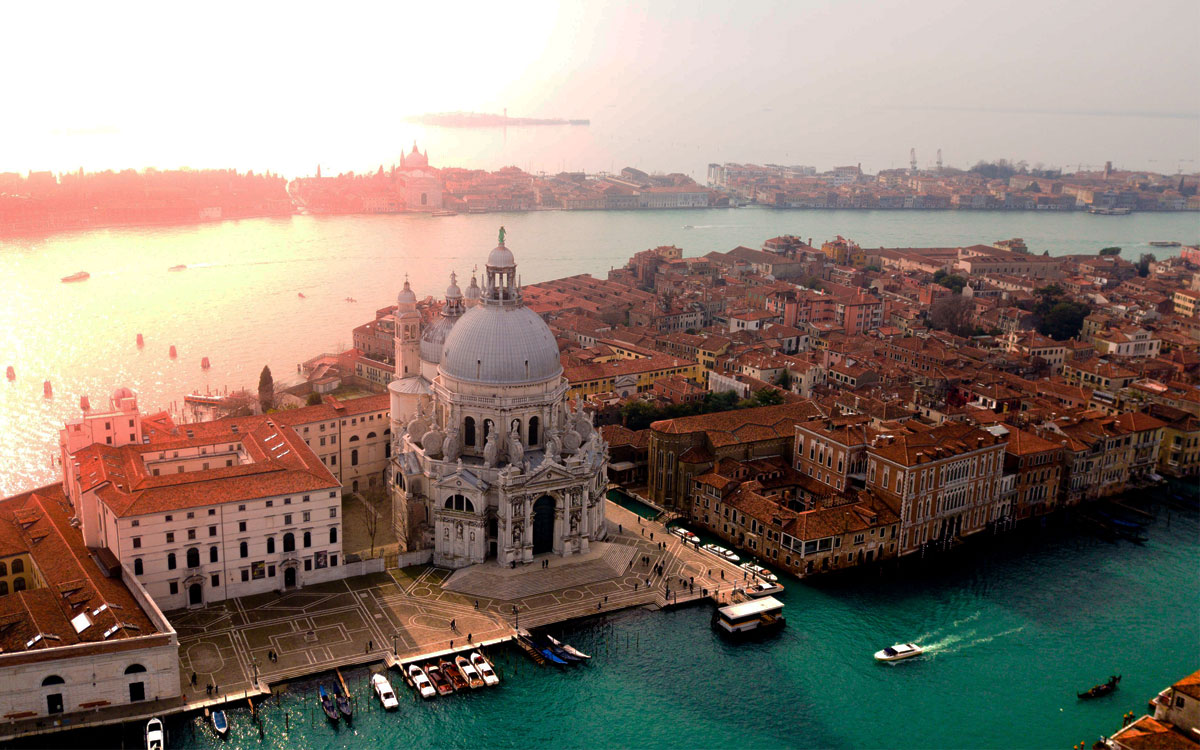 The port of Venice, Italy