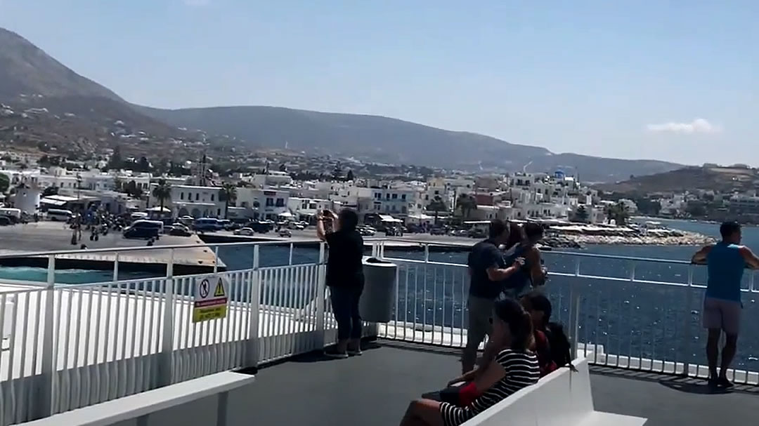Video presentation for Mykonos to Santorini Ferry