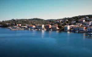 The town and the port of Paxos