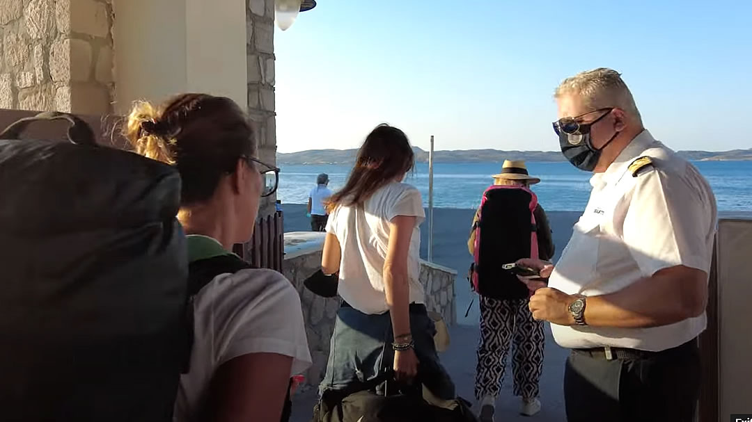 Video presentation for Milos to Santorini Ferry