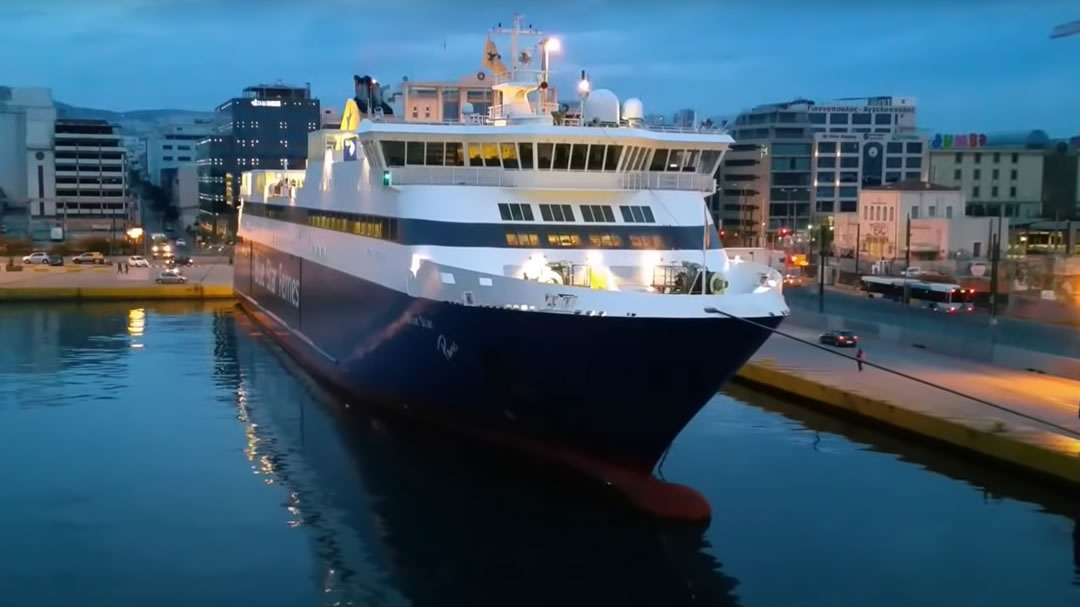 Video presentation for Piraeus to Santorini Ferry