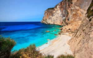 Erimitis beach on the island of Paxos