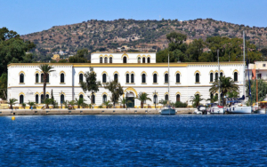 The former base of the Royal Italian Navy