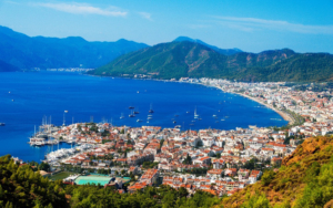 Marmaris town from above