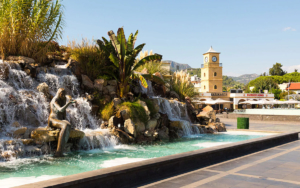 A fountain near Marmaris port