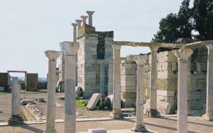 The grave of John the Evangelist in Ephesus