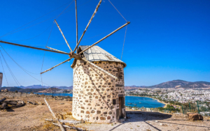 A traditional windmill in Kos