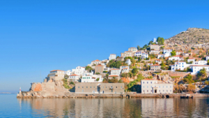 Hydra as seen from the ferry